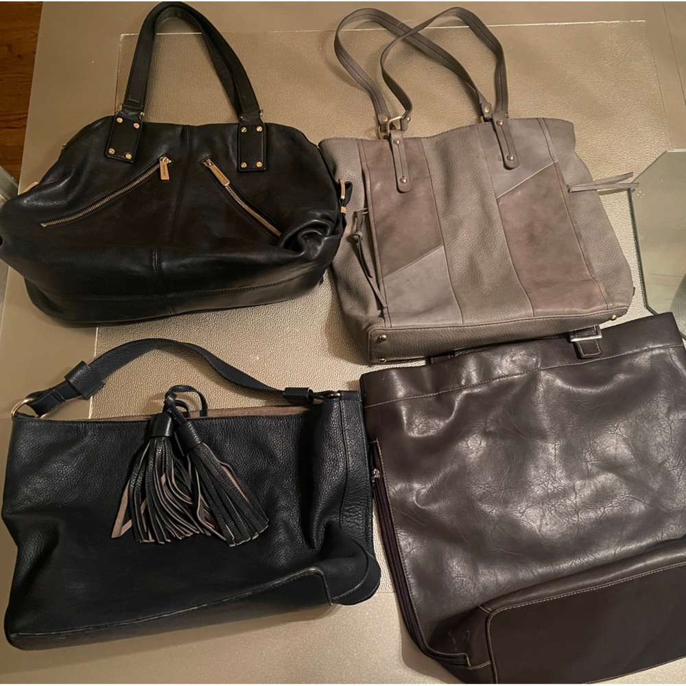 Purse bundle!!! 4 large designer purses in all the colors that you need!